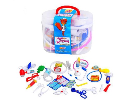 Игровой набор Доктор M 0461 U/R Аптечка в чемоданчике