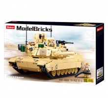 Конструктор Танк Абрамс 781 деталь (0892)