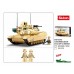Конструктор Танк Абрамс 781 деталь (0892)