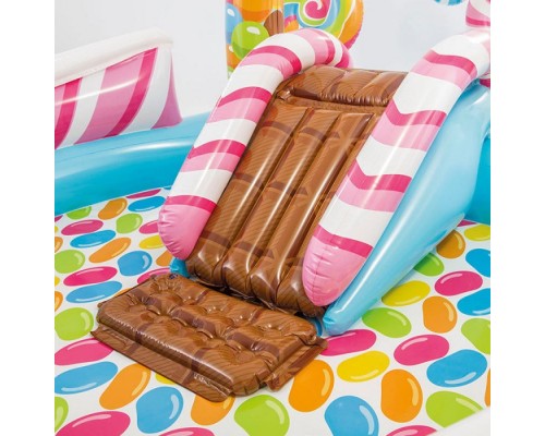 Детский надувной игровой центр 57149 Intex Карамель 295 x 191 х 130 см Интекс