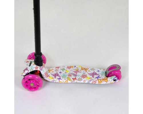Триколісний Самокат Best Scooter Рожевий (1336