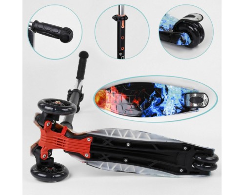 Трехколесный Самокат Best Scooter колеса PU, Светятся (1517)