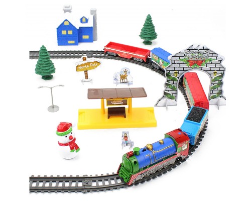 Дитяча залізниця Новорічний Різдвяний Експрес 732 см (21816)