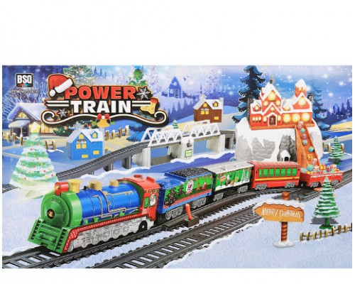 Дитяча залізниця Новорічний Різдвяний Експрес 732 см (21816)
