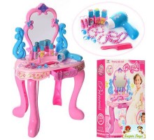 Детское игровое Трюмо, Салон Красоты Звук, Свет, аксессуары, фен (008-86)