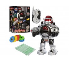 Робот на Радиоуправлении M 0465 U/R ( 28083 ) Космический Воин  Ходит, стреляет дисками, звук, свет