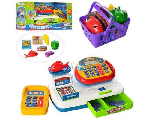 Детская Интерактивная касса Магазинчик (7019 )