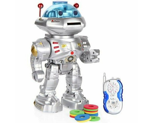 Робот на радіокеруванні, ходить, стріляє дисками (28072)
