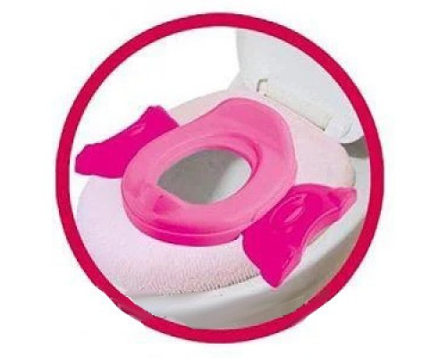 Детский дорожный горшок Baby Potty с пакетами, 2 в 1 (сиденье на унитаз)