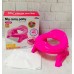 Детский дорожный горшок Baby Potty с пакетами, 2 в 1 (сиденье на унитаз)