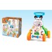Детская Каталка Ходунки SL 83007 Зебра, Игровой центр, звук, свет