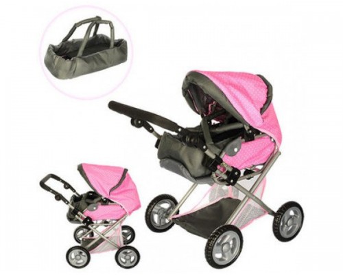 Кукольная Коляска с люлькой 65826 Демисезон