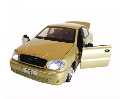 Машинка металева інерційна Daewoo Lanos 7778 Автопром