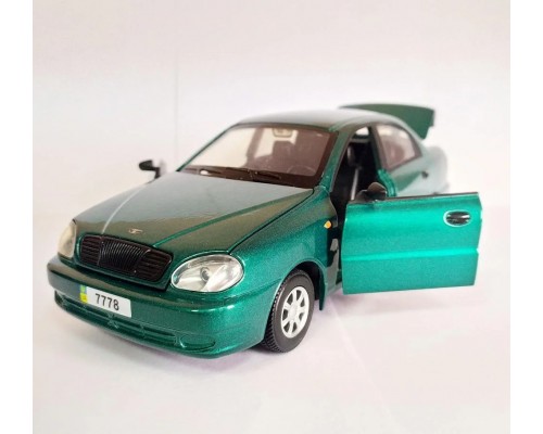 Машинка металева інерційна Daewoo Lanos 7778 Автопром