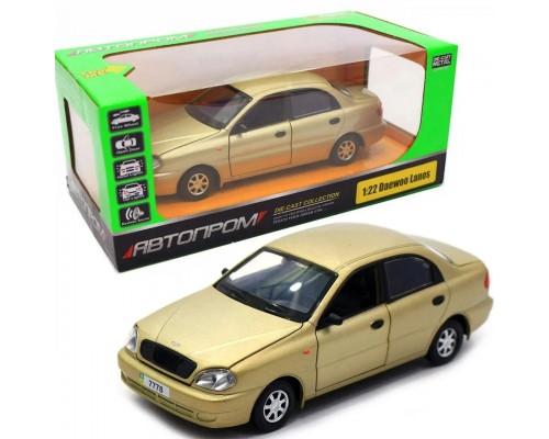 Машинка металева інерційна Daewoo Lanos 7778 Автопром