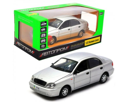 Машинка металева інерційна Daewoo Lanos 7778 Автопром