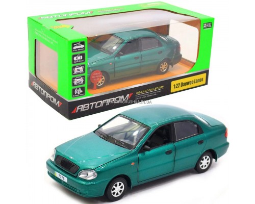 Машинка металева інерційна Daewoo Lanos 7778 Автопром