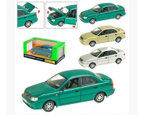 Машинка металева інерційна Daewoo Lanos 7778 Автопром