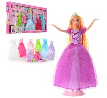 Лялька з нарядами Defa 8266 