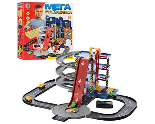 Детский Гараж Парковка, машинки шт музыка, звук (922-7 )