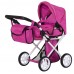 Коляска для ляльки із сумкою CARRELLO UNICO 9346 HOT PINK