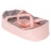 Коляска для ляльки з сумкою CARRELLO UNICO 9346 PINK Рожева