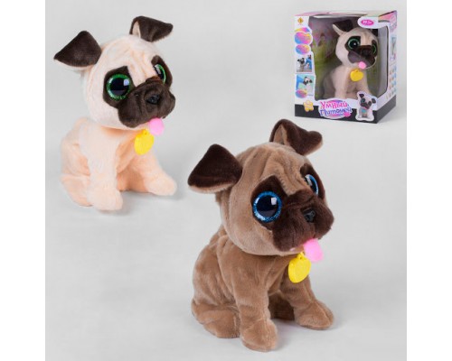 Інтерактивна Собачка мопс Розумний вихованець. Діалог, Сенсори (9902)