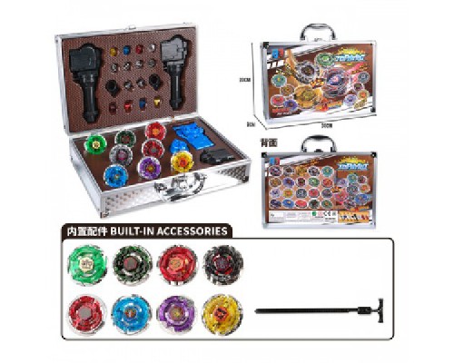 Кейс Бокс БейБлейд Берст Beyblade з Вовчками 8 штук, 2 запуску (BB799D-1)