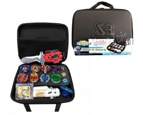 Кейс Бокс БейБлейд Берст Beyblade Вовчки 8 штук, 2 запуску (BB866A)