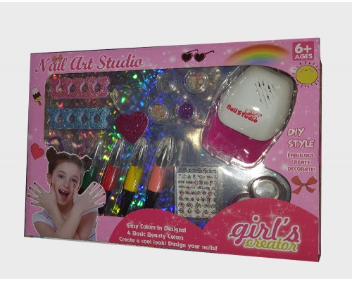 Детский набор для маникюра с сушилкой Nail Art Studio (767)