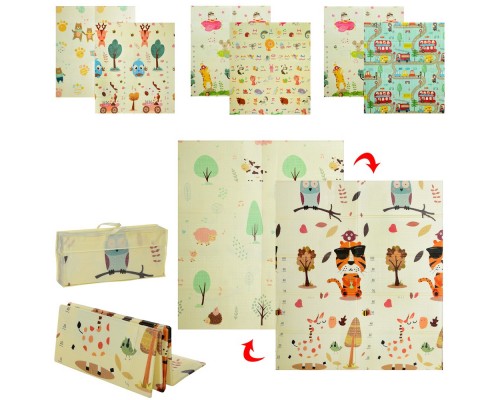 Дитячий Термо Килимок двосторонній 180 - 150 см (0586-1)