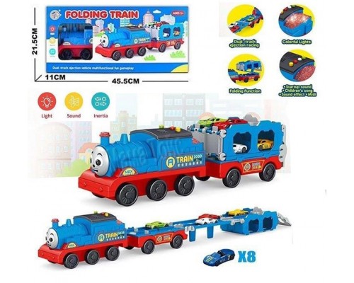 Трек с машинками Паровозик Томас со звуком и светом (336-1)