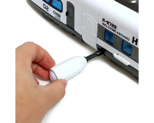 Інерційний поїзд Локомотив конструктор, Звук, світло