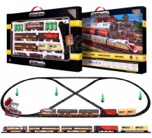 Дитяча залізниця поїзд Локомотив зі світлом та звуком (1601 В-1)