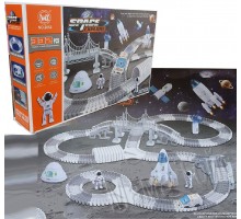 Гибкий Авто трек с машинкой Космическая станция 332 детали (2052)