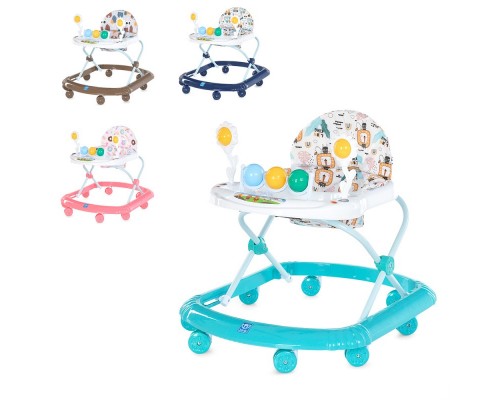 Детские музыкальные ходунки 4 цвета (5033)