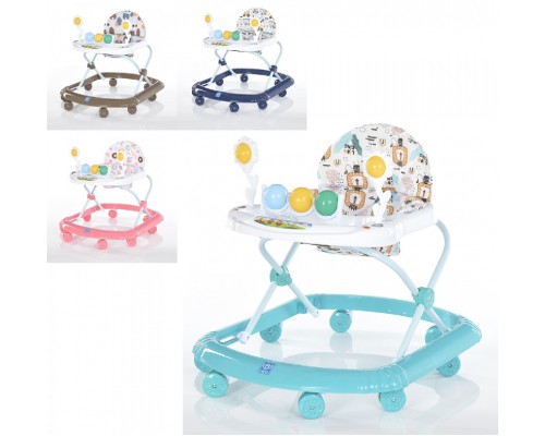 Детские музыкальные ходунки 4 цвета (5033)