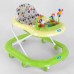 Детские музыкальные ходунки JOY колеса PU, 6 цветов, звук - рус. (205)