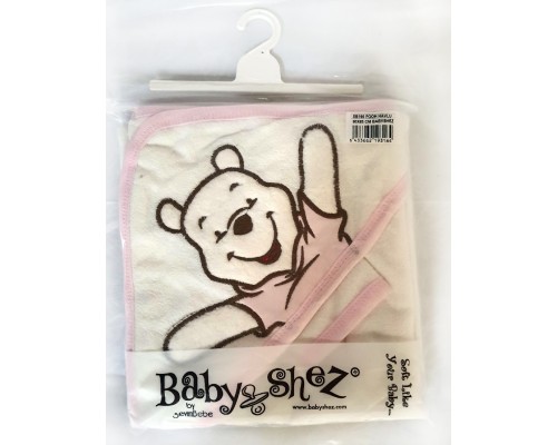 Детское полотенце с уголком 90-85 см Baby Shez Винни-Пух