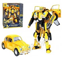 Робот трансформер Бамблбі - Фольксваген Жук, 34 см, Звук, світло (8836)
