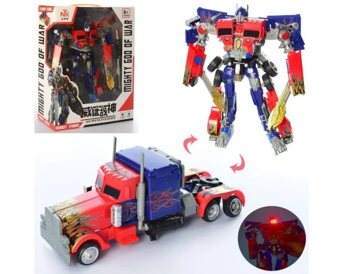 Робот Трансформер Оптимус звук, свет 30 см (2829/8222)