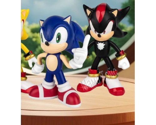 Коллекционная игрушка фигурка Sonic The Hedgehog 3 — Соник или Шедоу, 30 см (9937/8)
