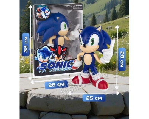 Коллекционная игрушка фигурка Sonic The Hedgehog 3 — Соник или Шедоу, 30 см (9937/8)