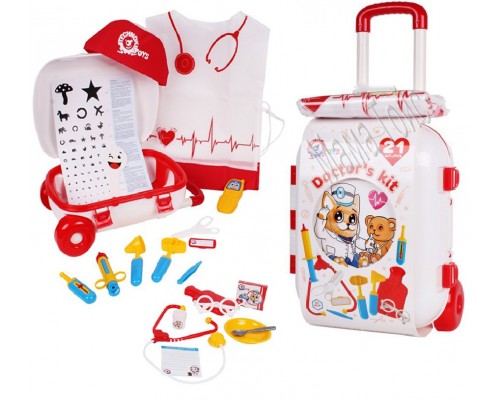 Игровой набор Маленький доктор в чемодане 21 предмет (4319)