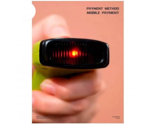 Детский игровой Супермаркет-Магазин. Касса, прилавок, Сканер, продукты. Высота 85 см (668-128-129)