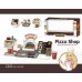 Игрушечный магазин Пиццерия. Звук, свет, продукты (818)