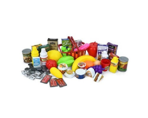 Игровой набор Супермаркет-магазин. Прилавок, продукты, касса, 81 предмет (922-202)