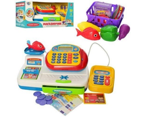 Детская Интерактивная касса Магазинчик (7019 )