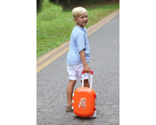 Игровой набор инструментов с каской в чемодане (5866)