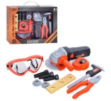 Набор инструментов для мальчика Болгарка, Очки, 11 предметов (778-15)
